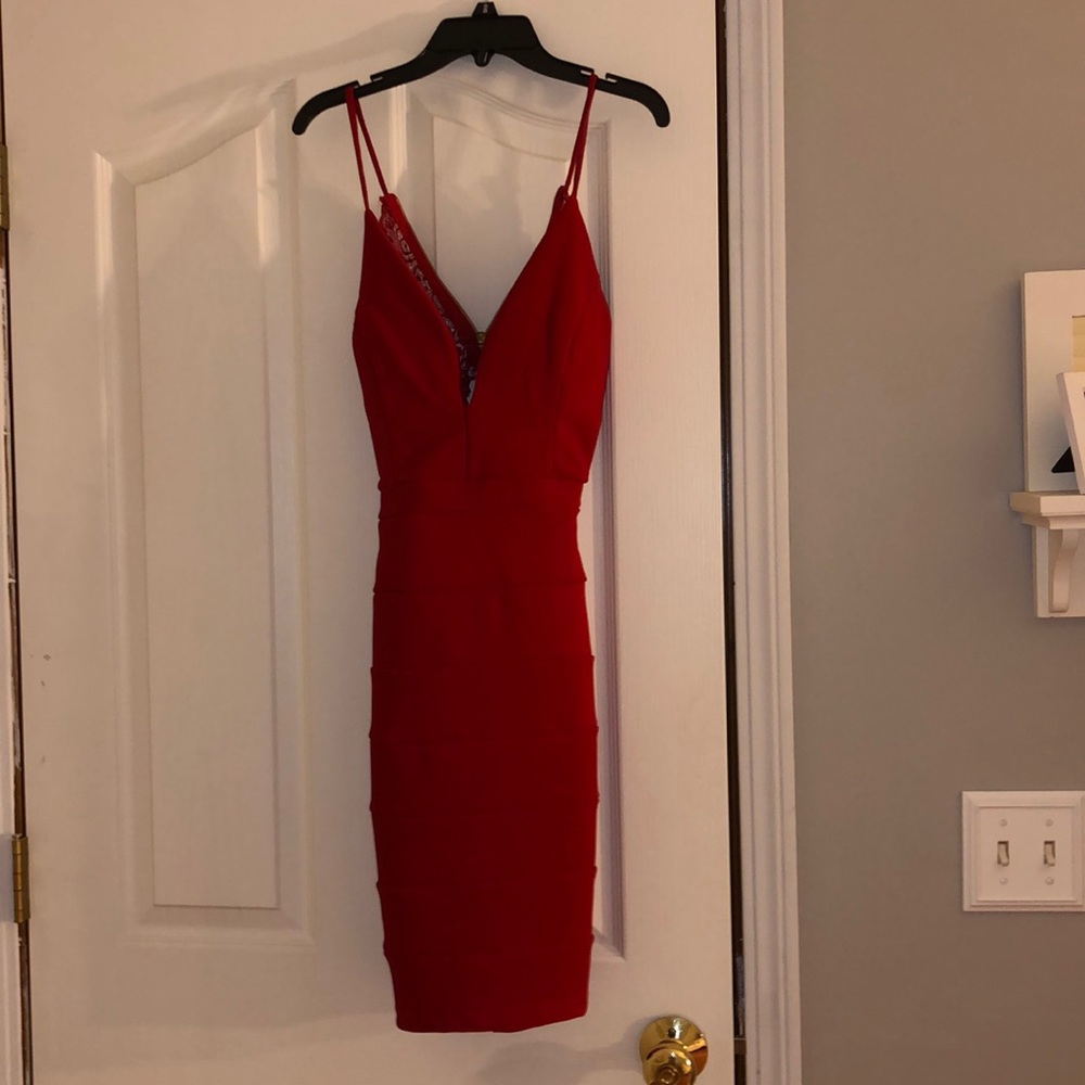 Emerald Sundae Red Dress